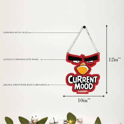 Current Mood Angry Bird Wall Hanging
