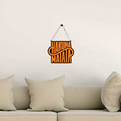Hakuna Matata Inspirational Wall Hanging0