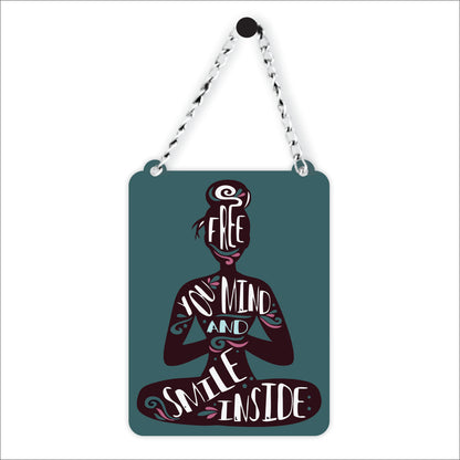 Life Is Too Short Smile A Little Wall Hanging