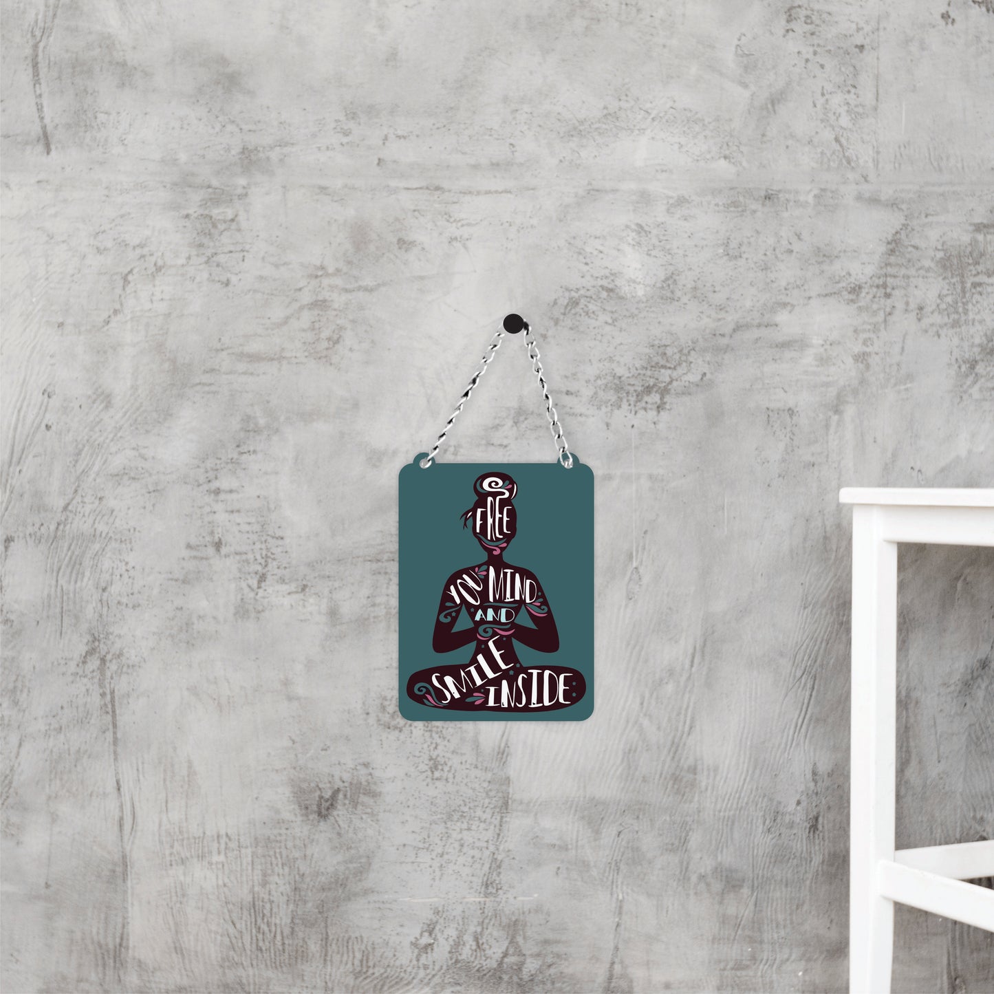 Life Is Too Short Smile A Little Wall Hanging