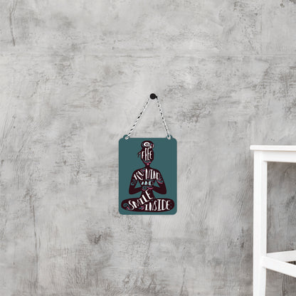 Life Is Too Short Smile A Little Wall Hanging