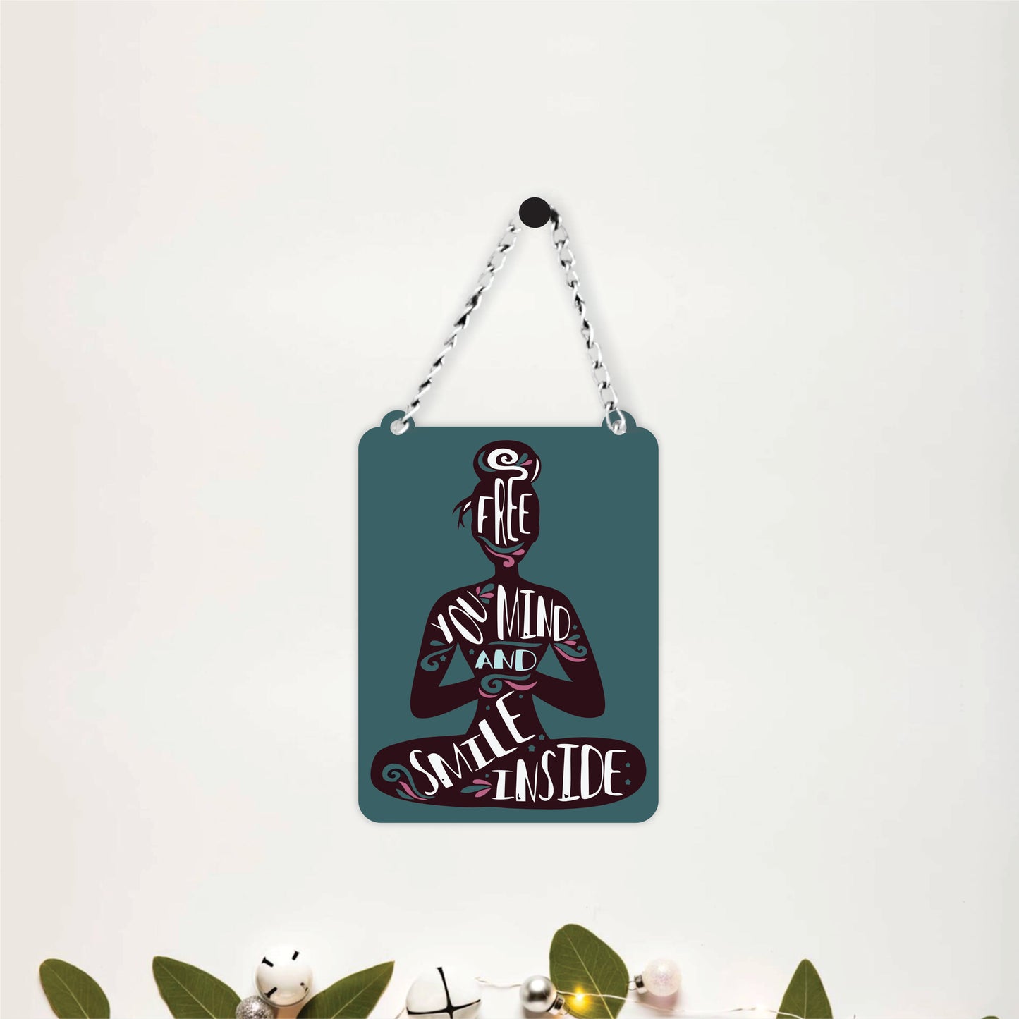 Life Is Too Short Smile A Little Wall Hanging