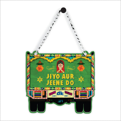 Jiyo Aur Jeene Do Truck Art Wall Hanging