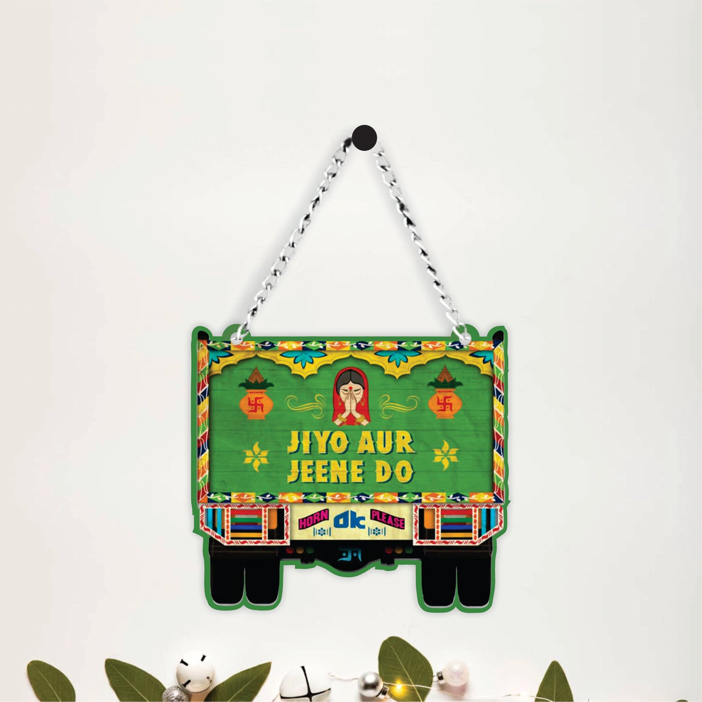 Jiyo Aur Jeene Do Truck Art Wall Hanging