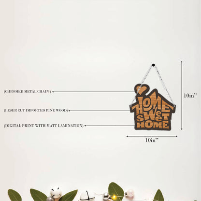Home Sweet Home Decorative Wall Hanging