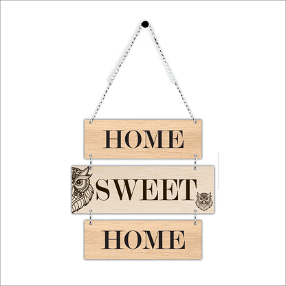 Home Sweet Home Rustic Wall Hanging