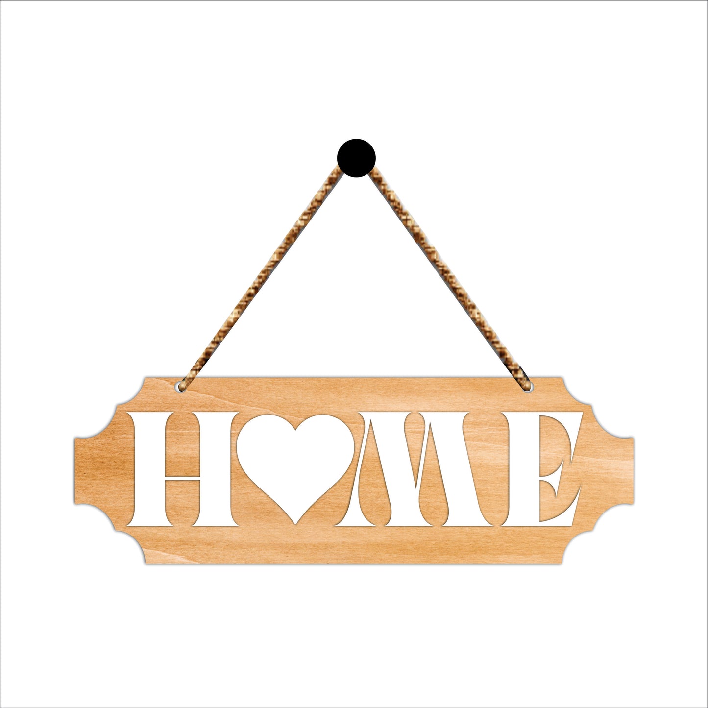 Home Love Wooden Hanging Sign