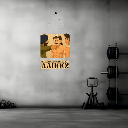 Iconic Comedy Movie Quote Wall Hanging