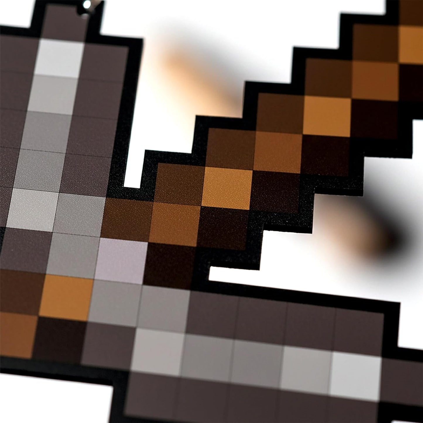 Retro Pixel Iron Pickaxe Gaming Wall Hanging