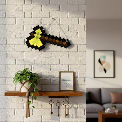 Retro Pixel Golden Axe Gaming Wall Hanging