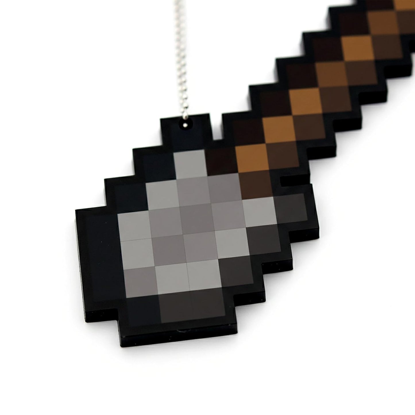 Retro Pixel Iron Shovel Gaming Wall Hanging