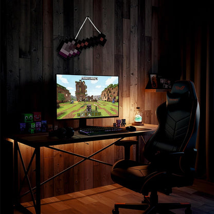 Retro Pixel Netherite Shovel Gaming Wall Hanging