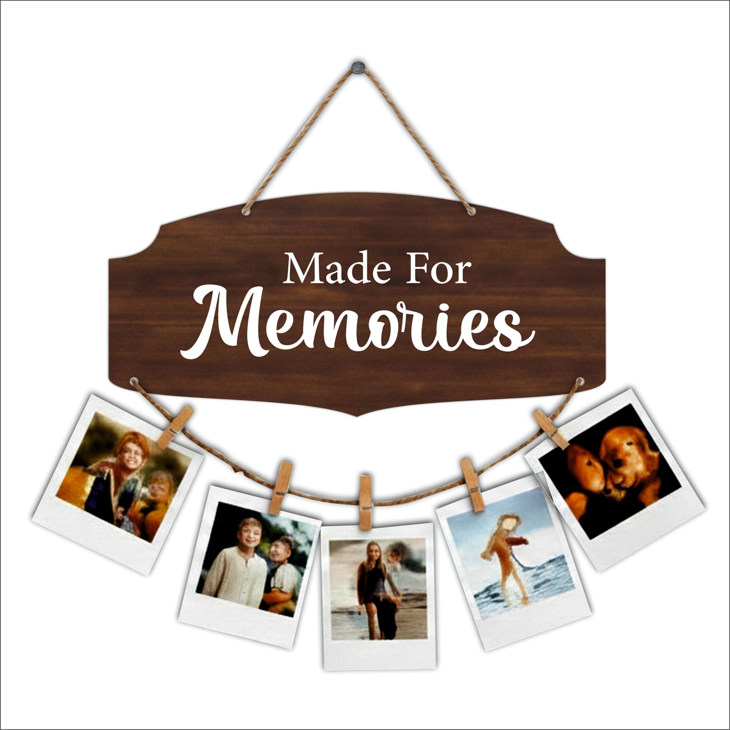 Made For Memories Dark Walnut Photo Hanging