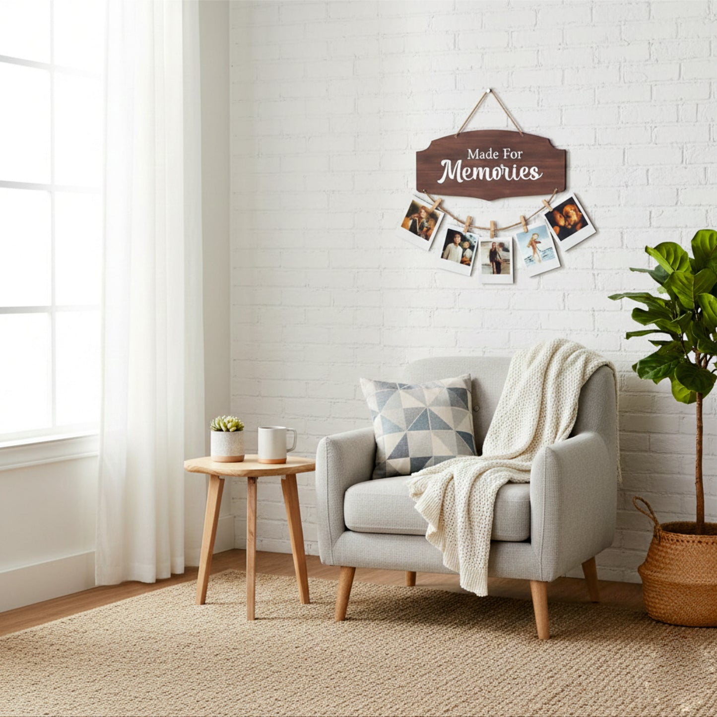 Made For Memories Dark Walnut Photo Hanging