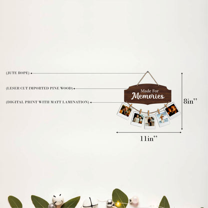 Made For Memories Dark Walnut Photo Hanging