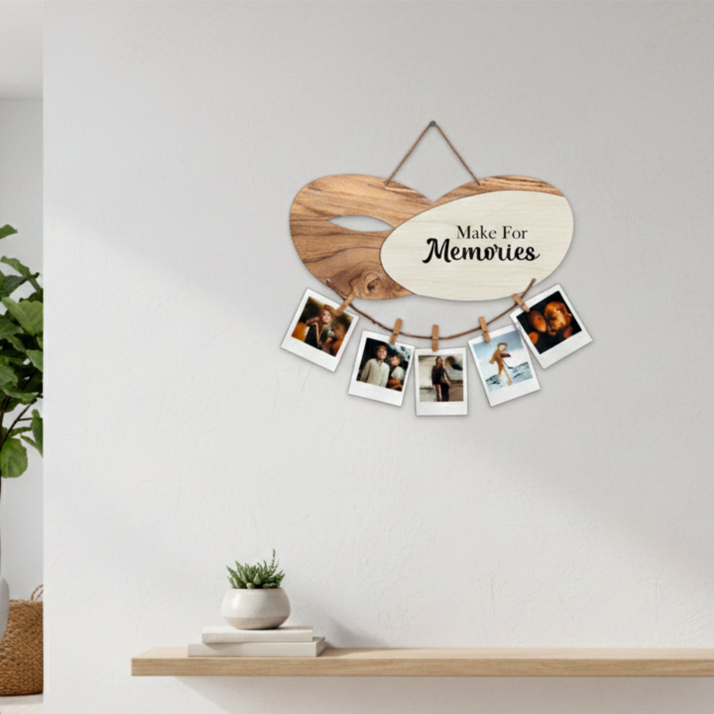 Make For Memories Dual Wood Photo Hanging