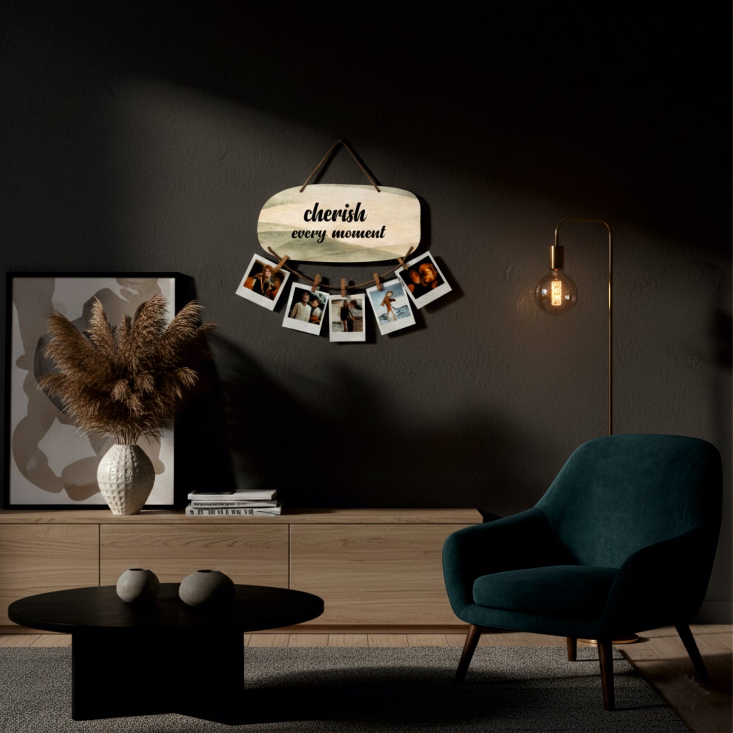 Cherish Every Moment Photo Hanging