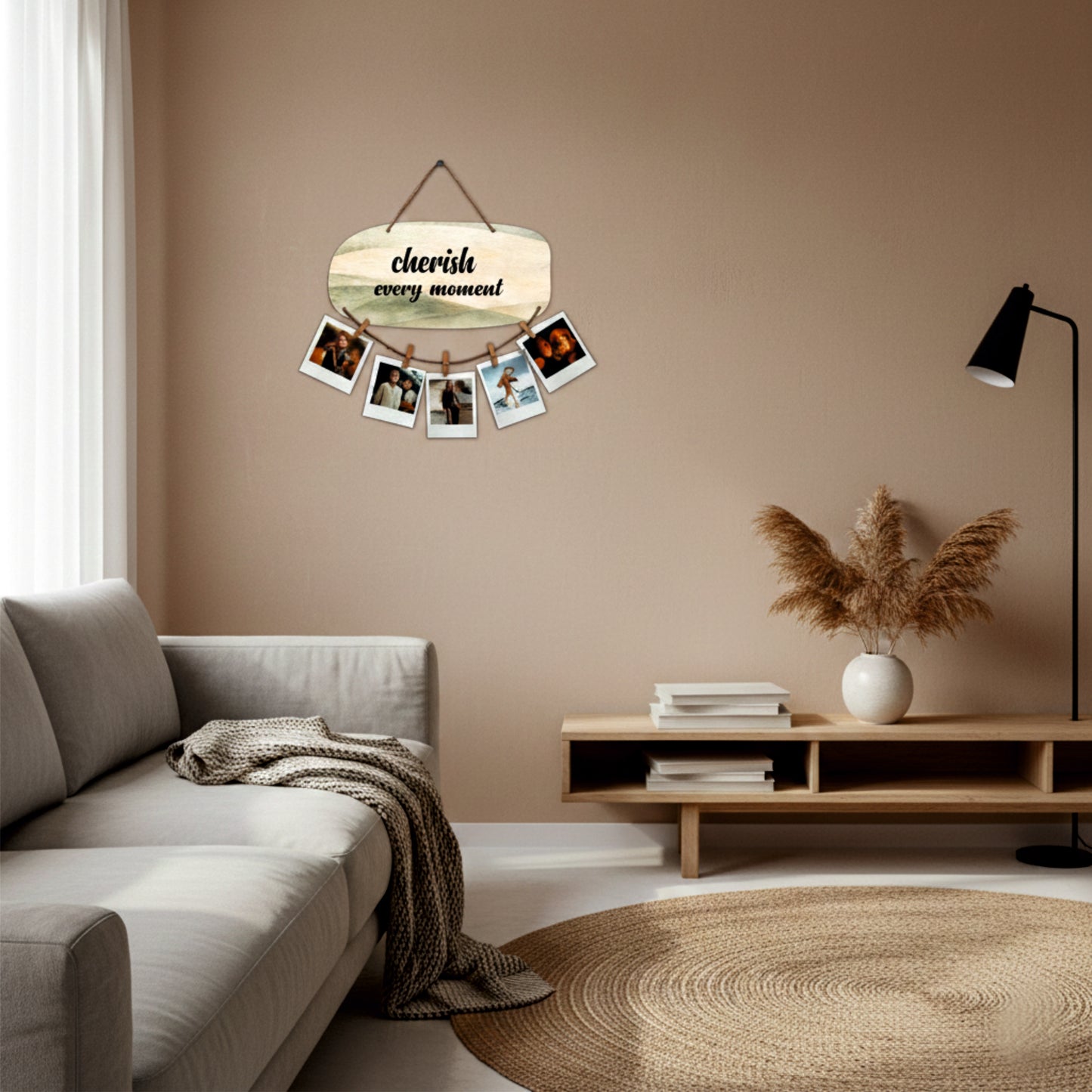Cherish Every Moment Photo Hanging