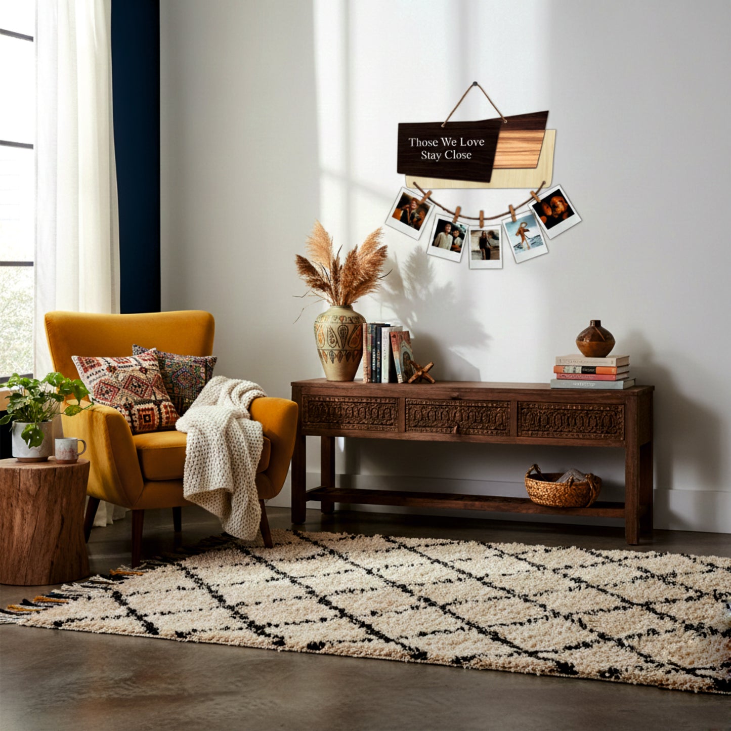 Those We Love Stay Close Photo Hanging