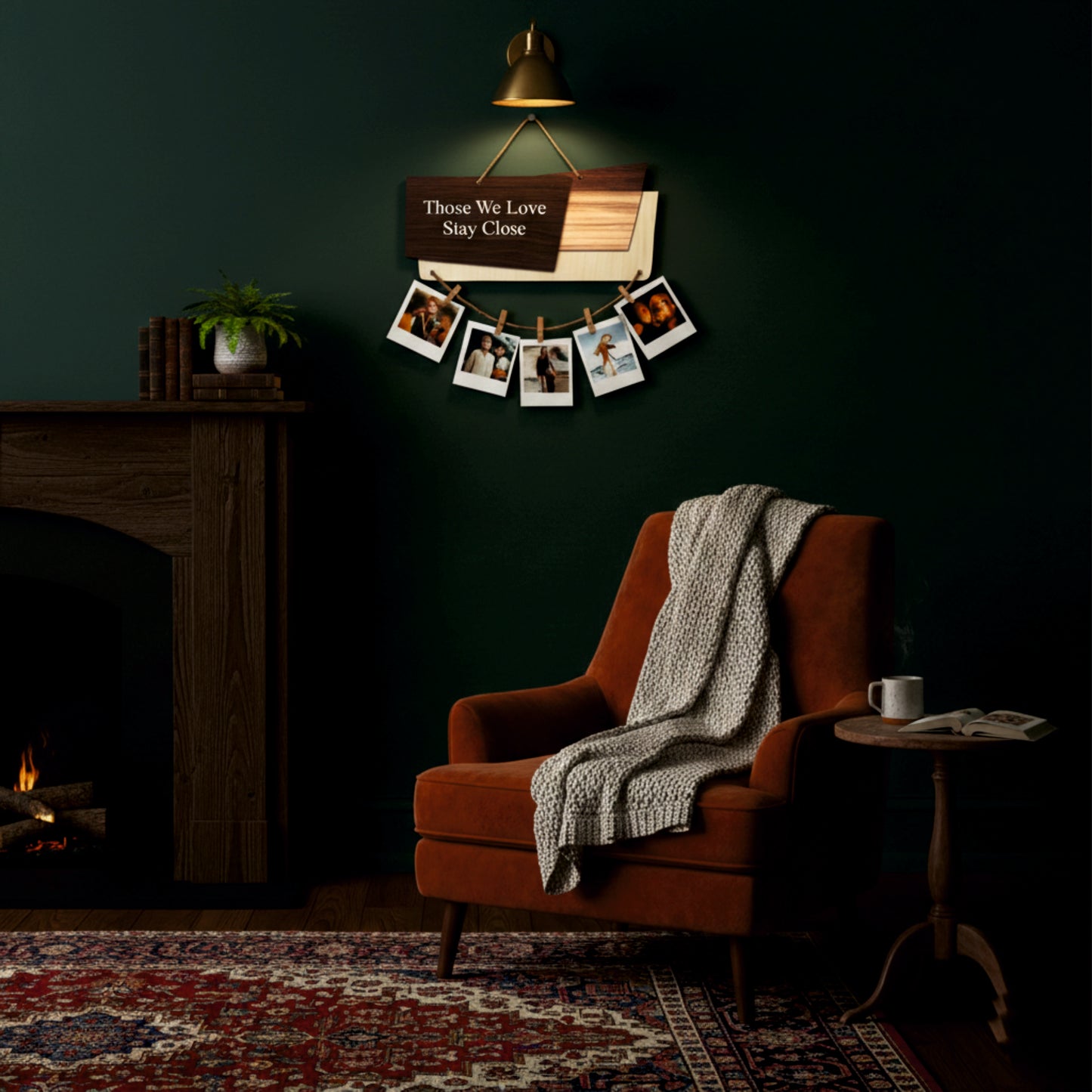 Those We Love Stay Close Photo Hanging