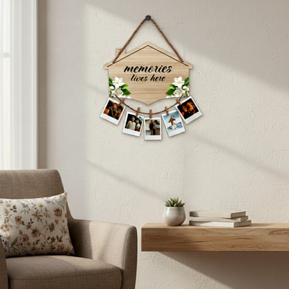 Memories Live Here Photo Hanging