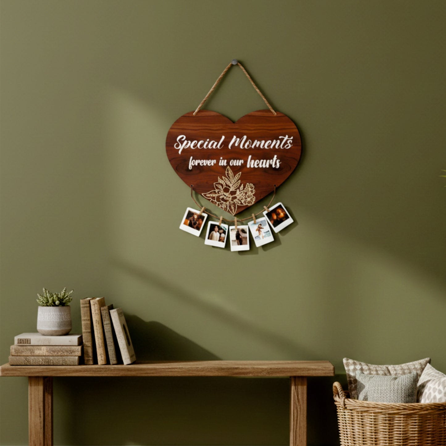 Special Moments Forever In Our Hearts Photo Hanging