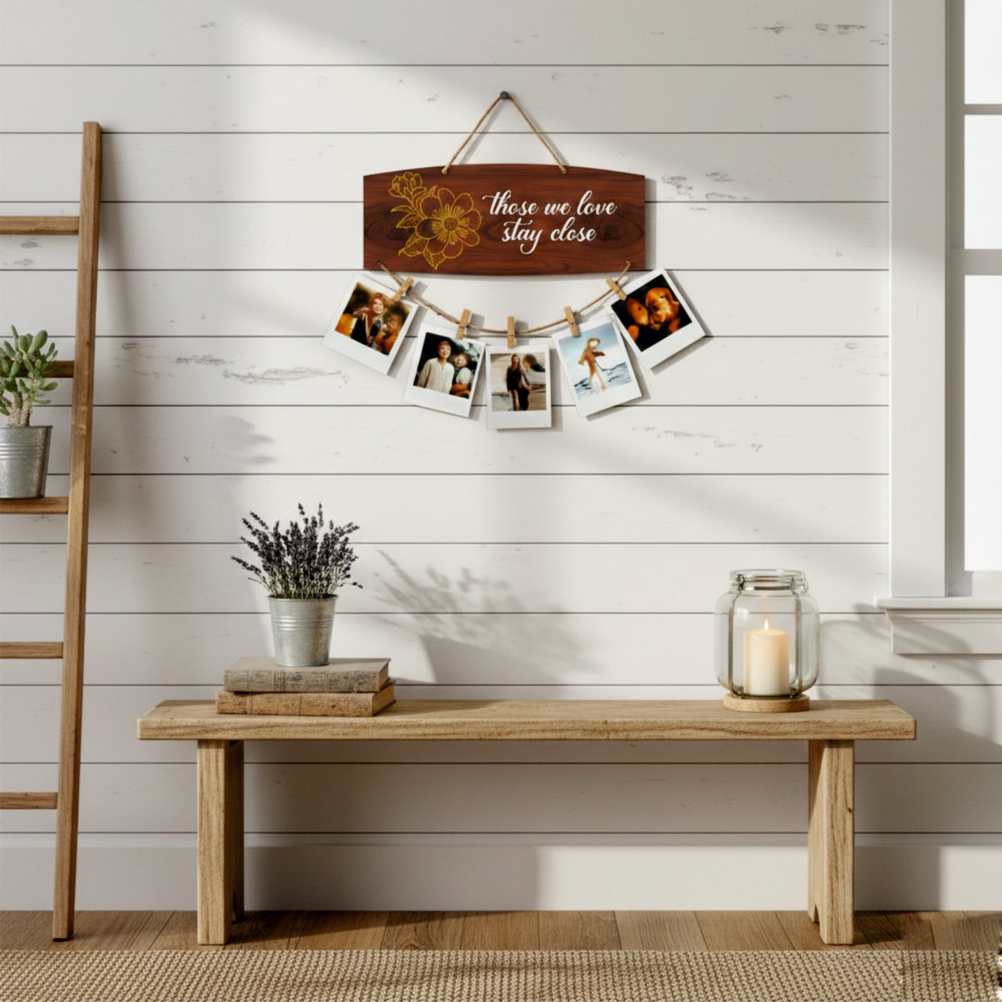 Those We Love Stay Close Photo Hanging