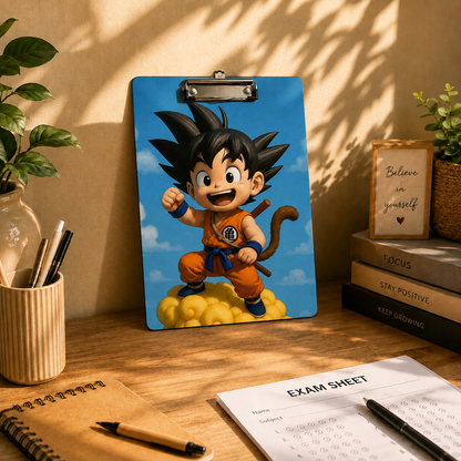 Anime Action Hero Writing Pad Clipboard