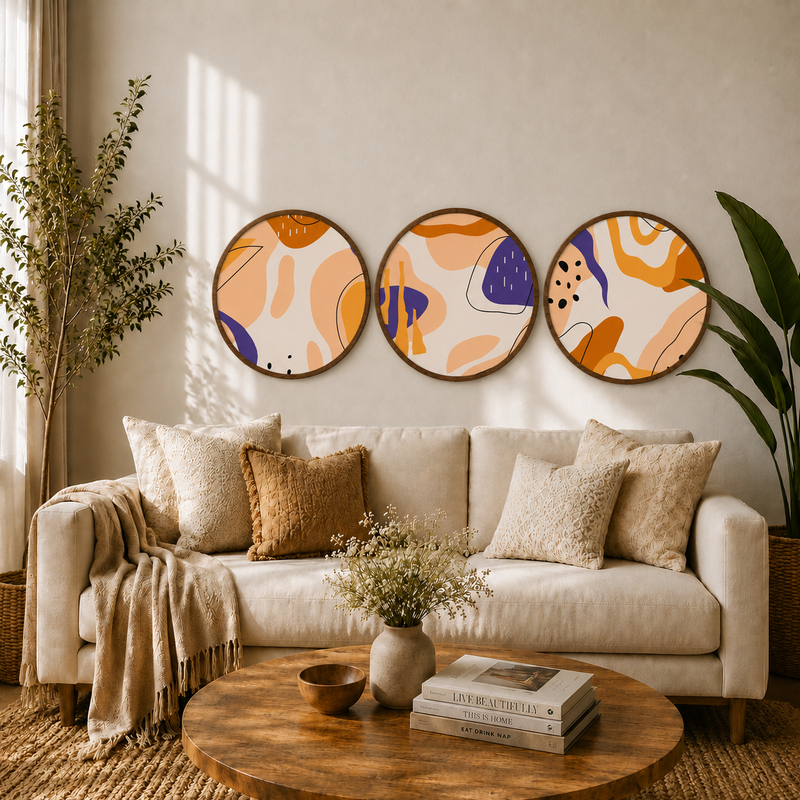 Modern Abstract Home Decor Set