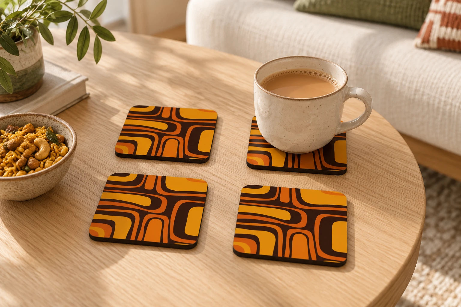 A coffee table for chai, company & everyday life